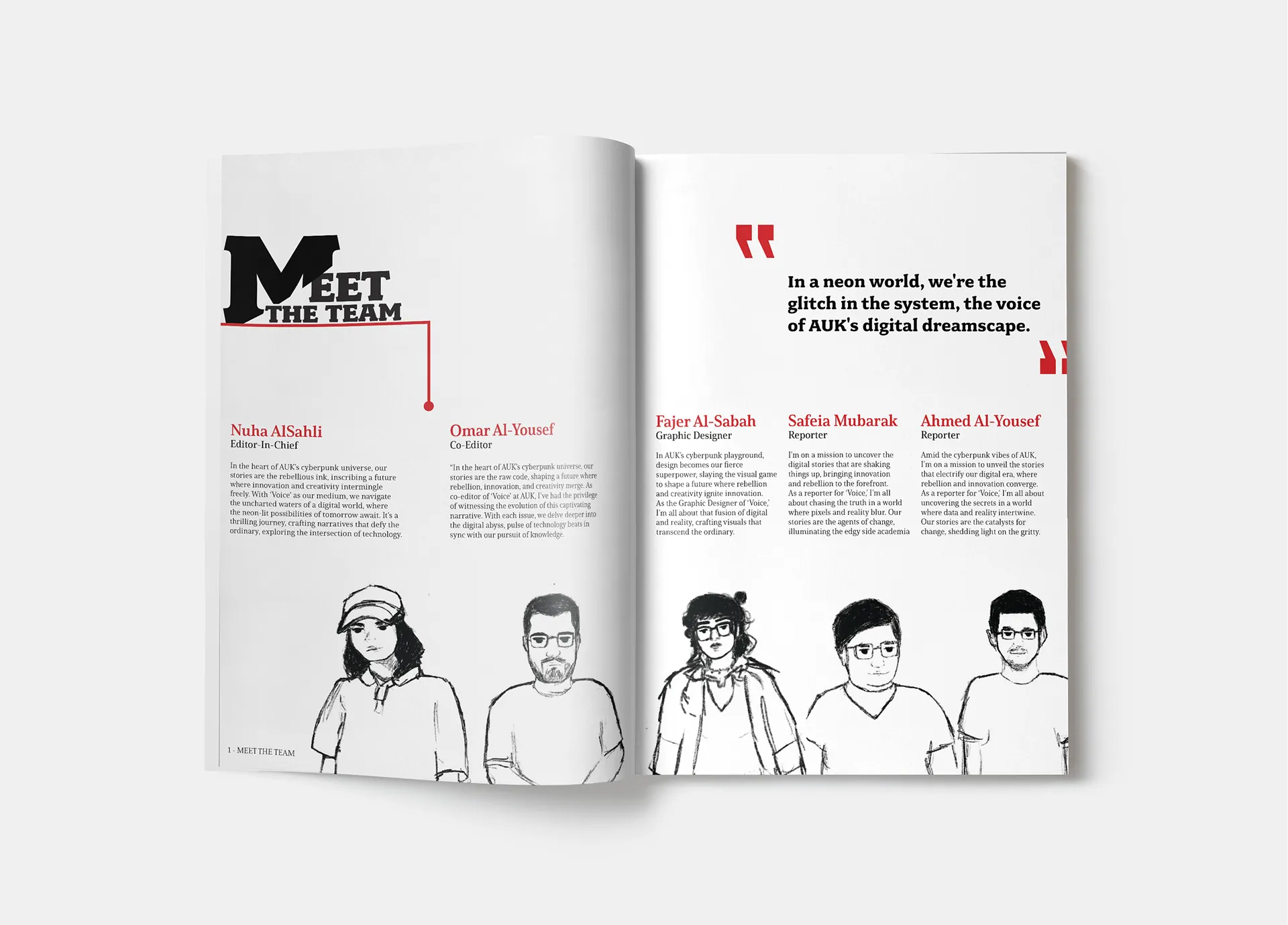 Voice, Experimental Magazine