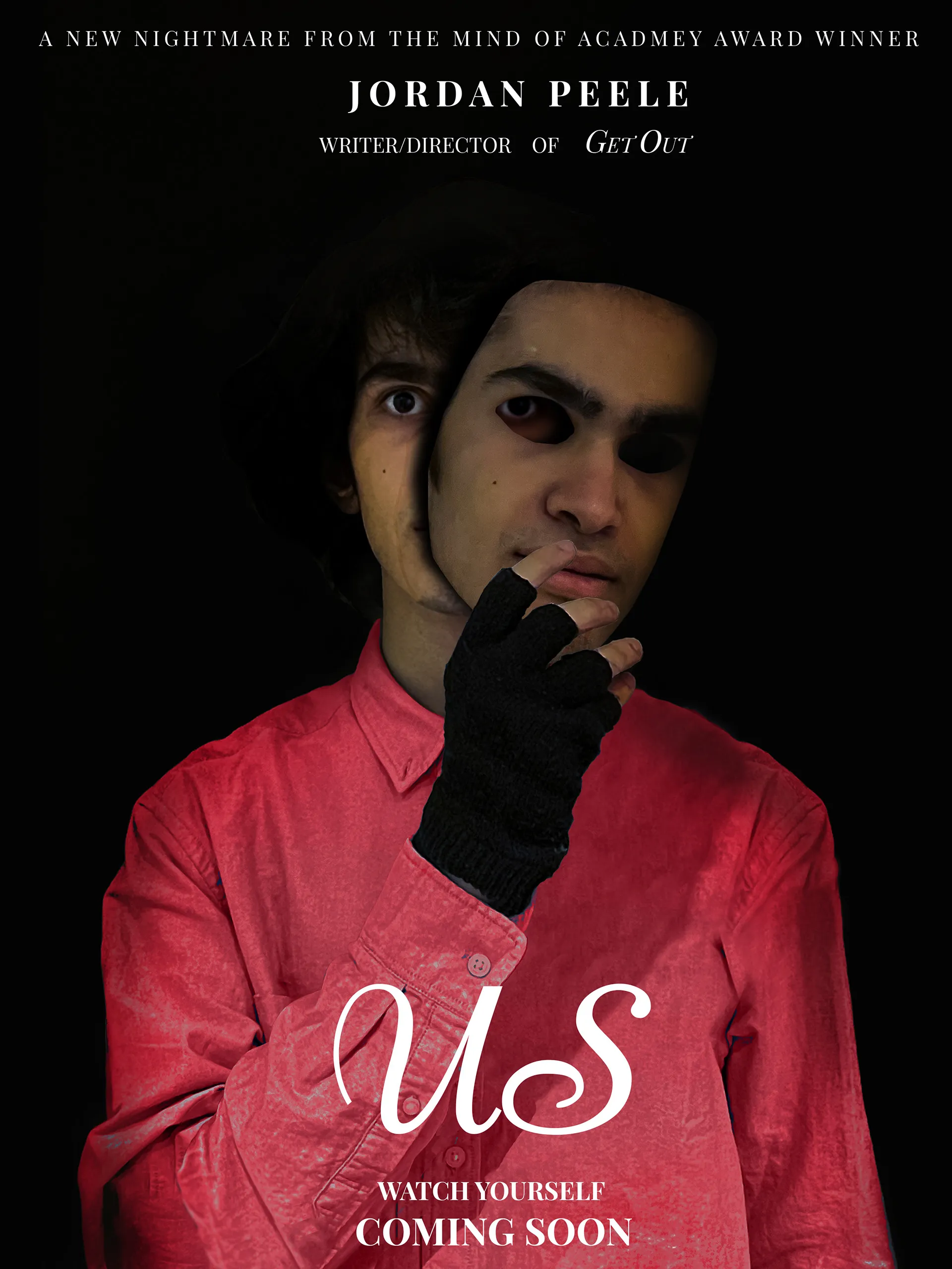 US, Movie Poster Recreation